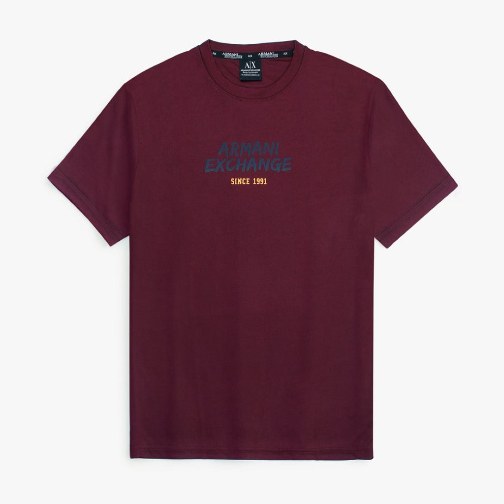 A/E T-SHIRT DRY-FIT - BURGUNDY (T22)