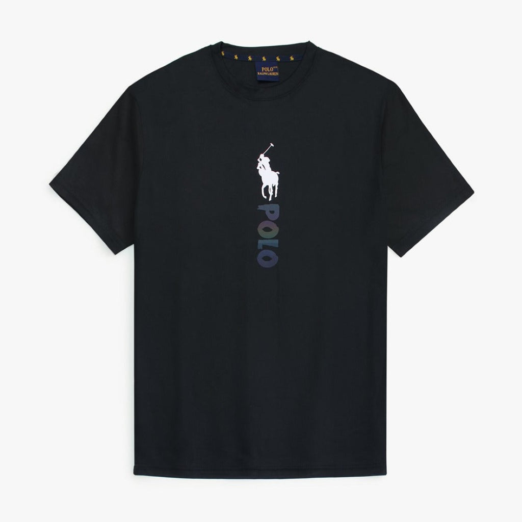 POLO T-SHIRT DRY-FIT - BLACK (T01)